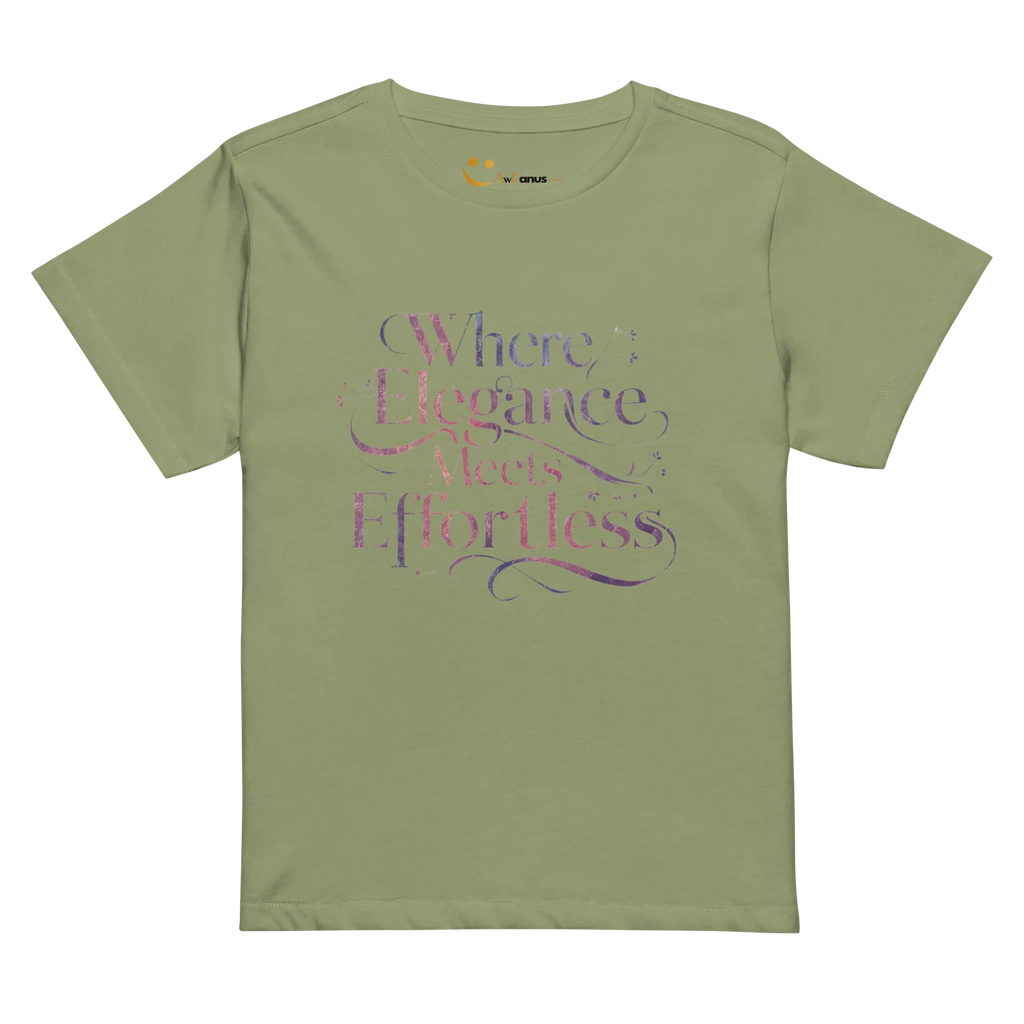 Women’s High-Waisted T-Shirt | Where Elegance Meets Effortless - AwRans Clothing
