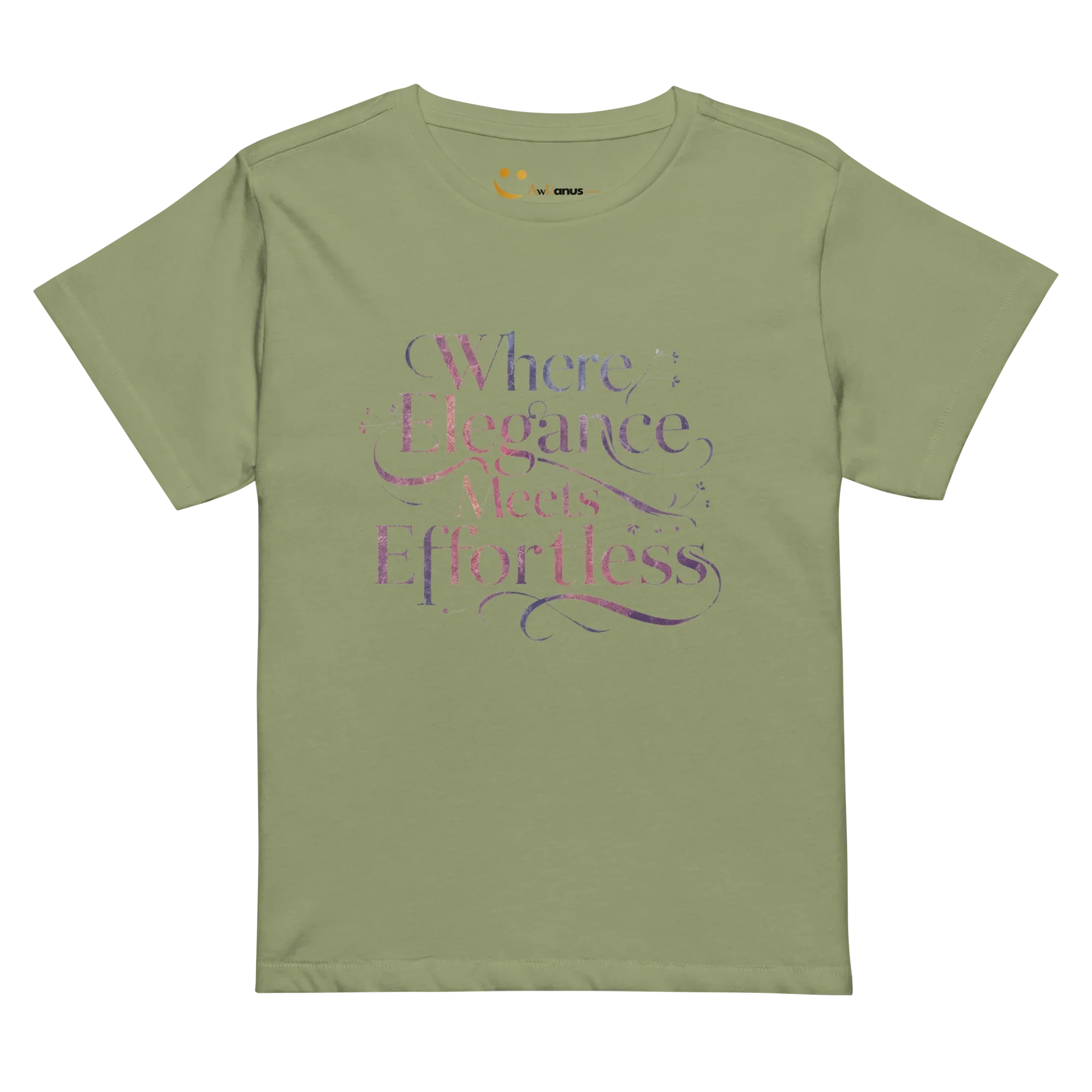 Women’s High-Waisted T-Shirt | Where Elegance Meets Effortless - AwRans Clothing