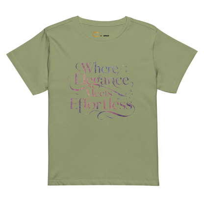 Women’s High-Waisted T-Shirt | Where Elegance Meets Effortless - AwRans Clothing