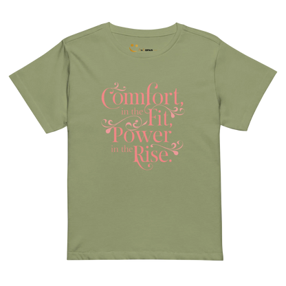 Women’s High-Waisted T-Shirt | Comfort In The Fit Power In The Rise - AwRans Clothing