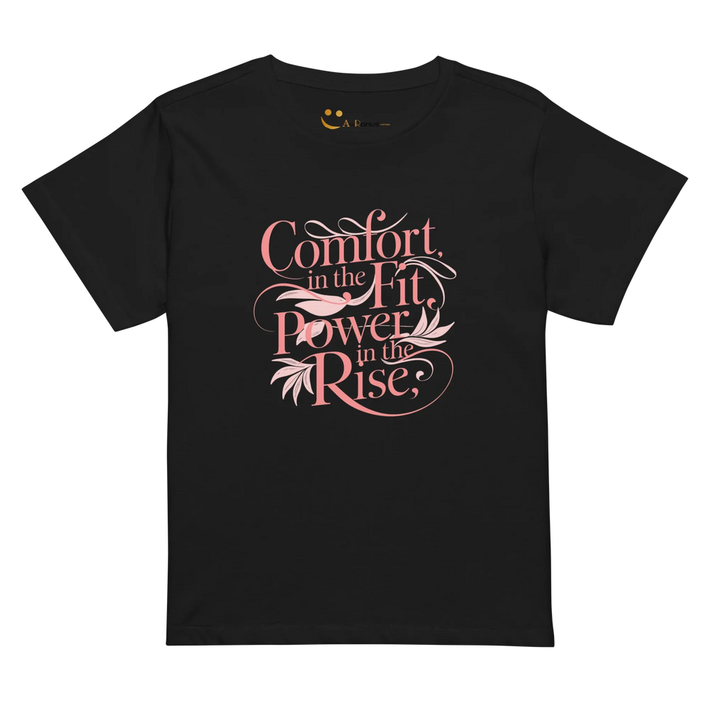 Women’s High-Waisted T-Shirt | Comfort In The Fit Power In The Rise - AwRans Clothing