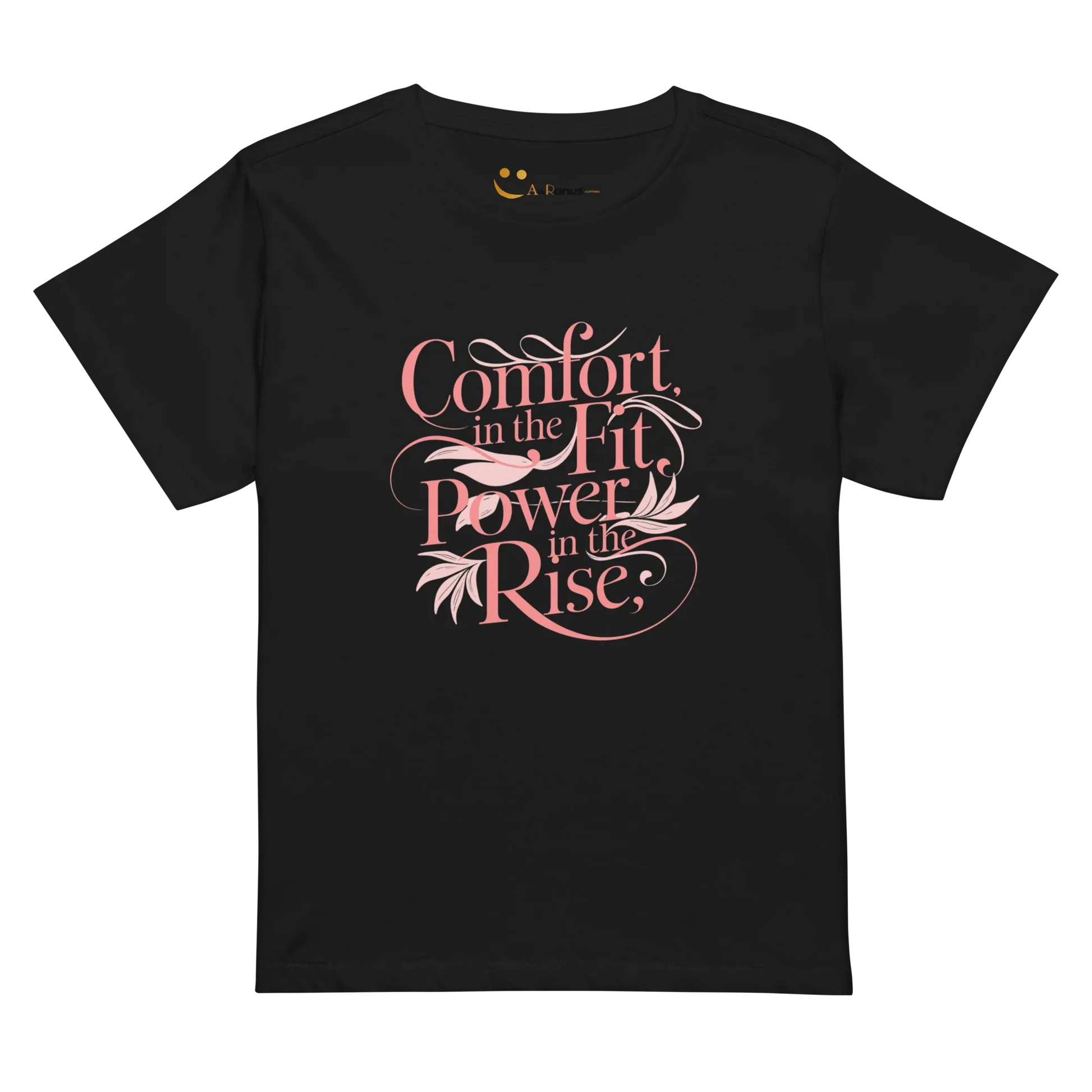 Women’s High-Waisted T-Shirt | Comfort In The Fit Power In The Rise - AwRans Clothing