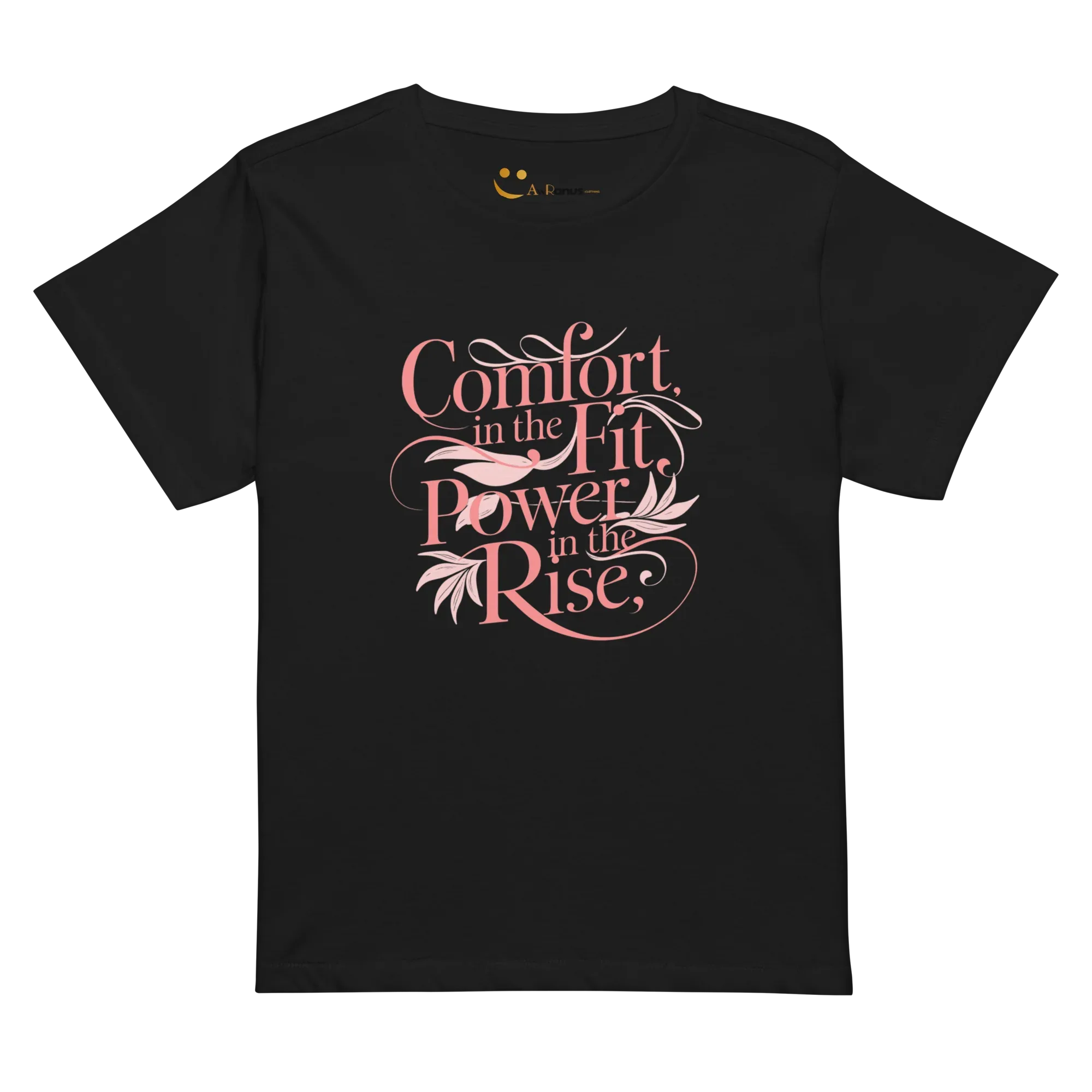 Women’s High-Waisted T-Shirt | Comfort In The Fit Power In The Rise - AwRans Clothing