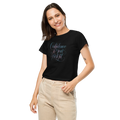 Women’s High-Waisted T-Shirt | Confidence Is Your Best Fit - AwRans Clothing