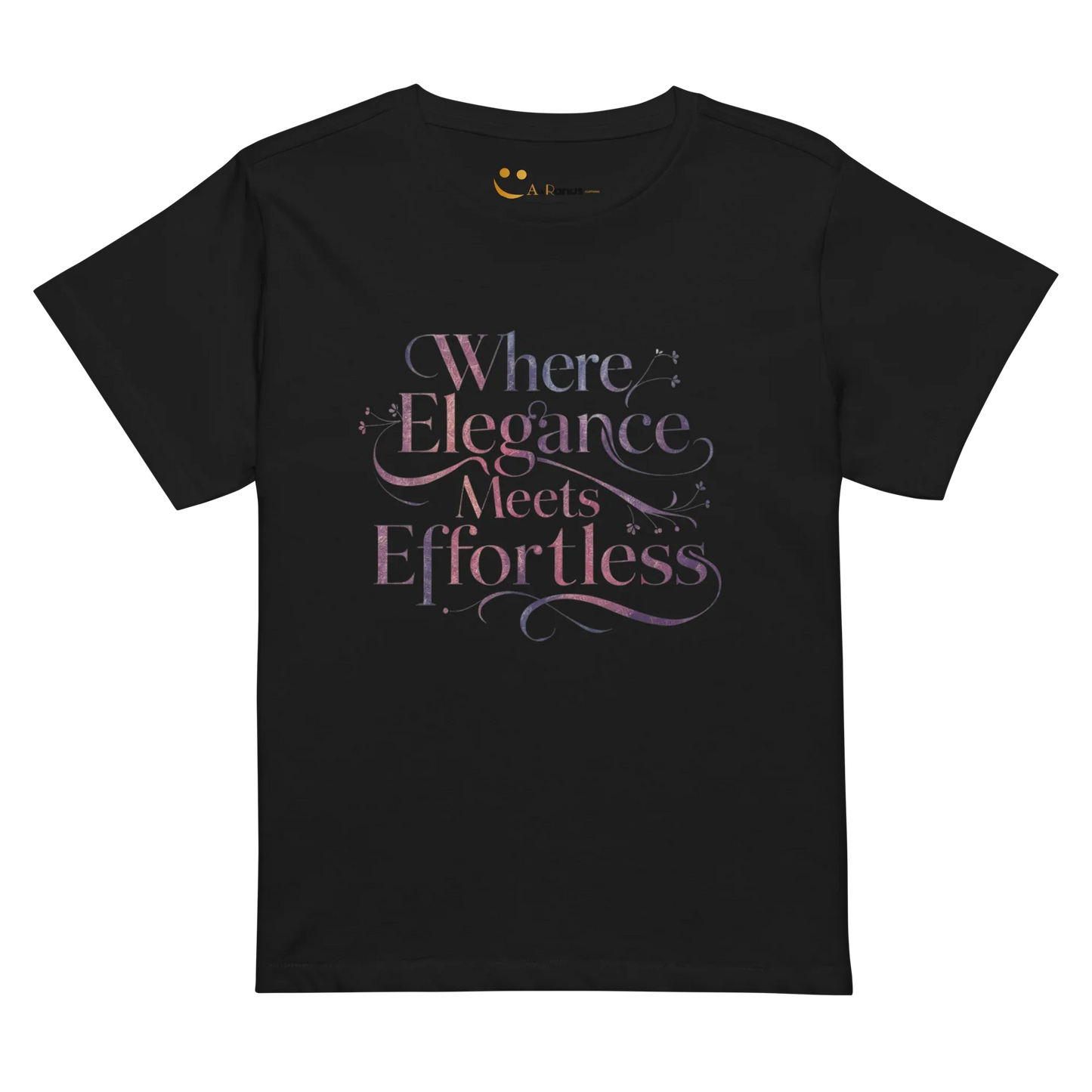 Women’s High-Waisted T-Shirt | Where Elegance Meets Effortless - AwRans Clothing