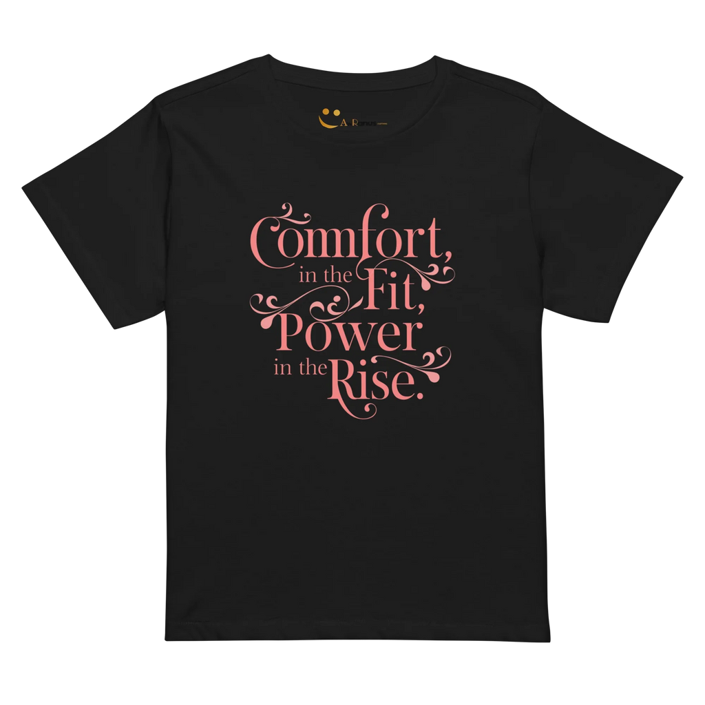 Women’s High-Waisted T-Shirt | Comfort In The Fit Power In The Rise - AwRans Clothing