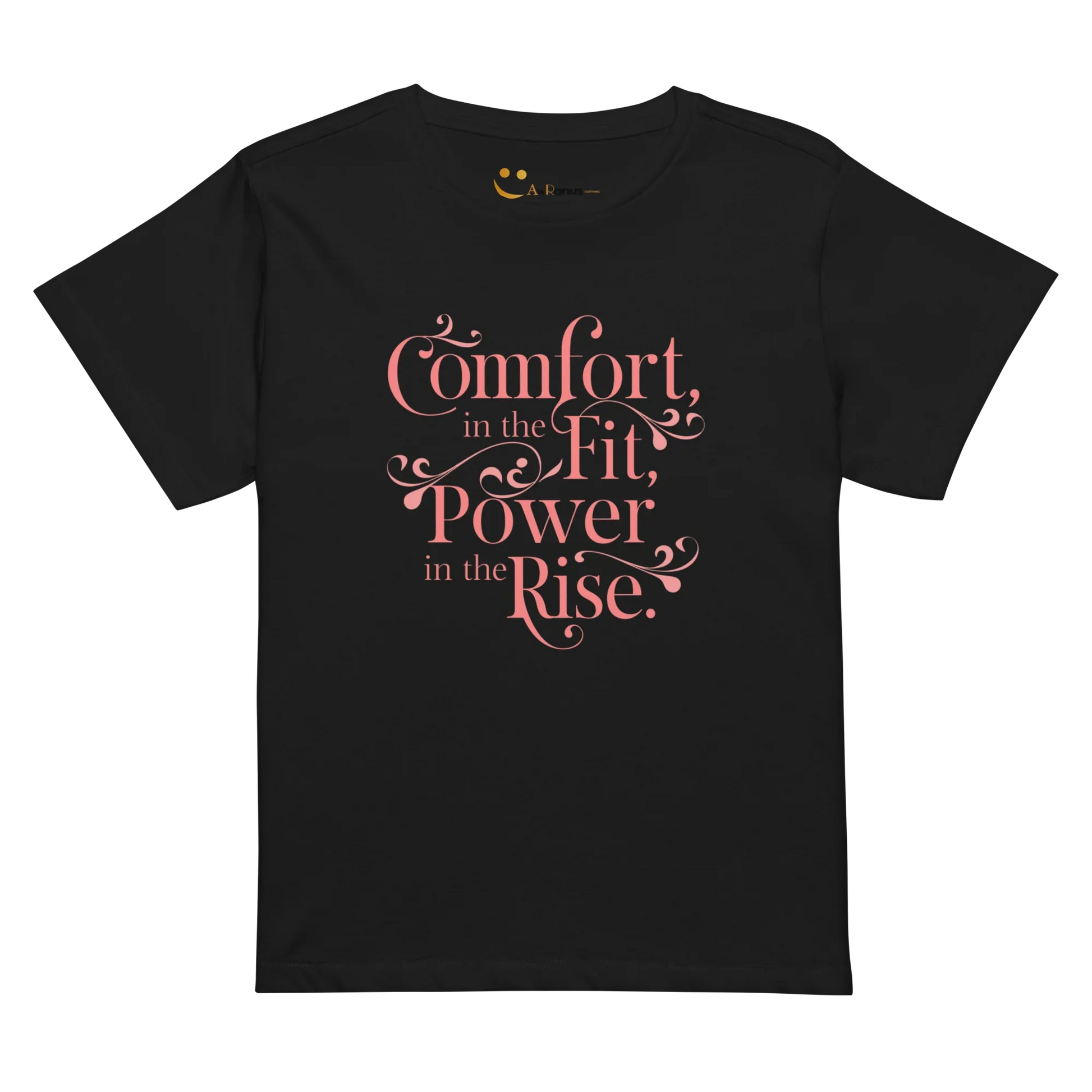 Women’s High-Waisted T-Shirt | Comfort In The Fit Power In The Rise - AwRans Clothing