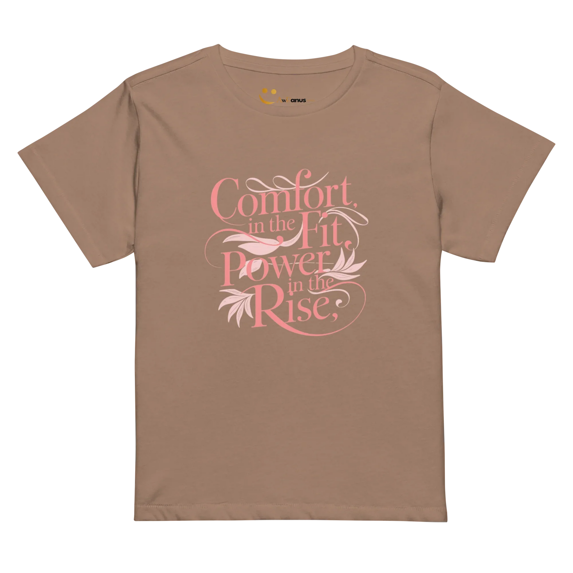Women’s High-Waisted T-Shirt | Comfort In The Fit Power In The Rise - AwRans Clothing