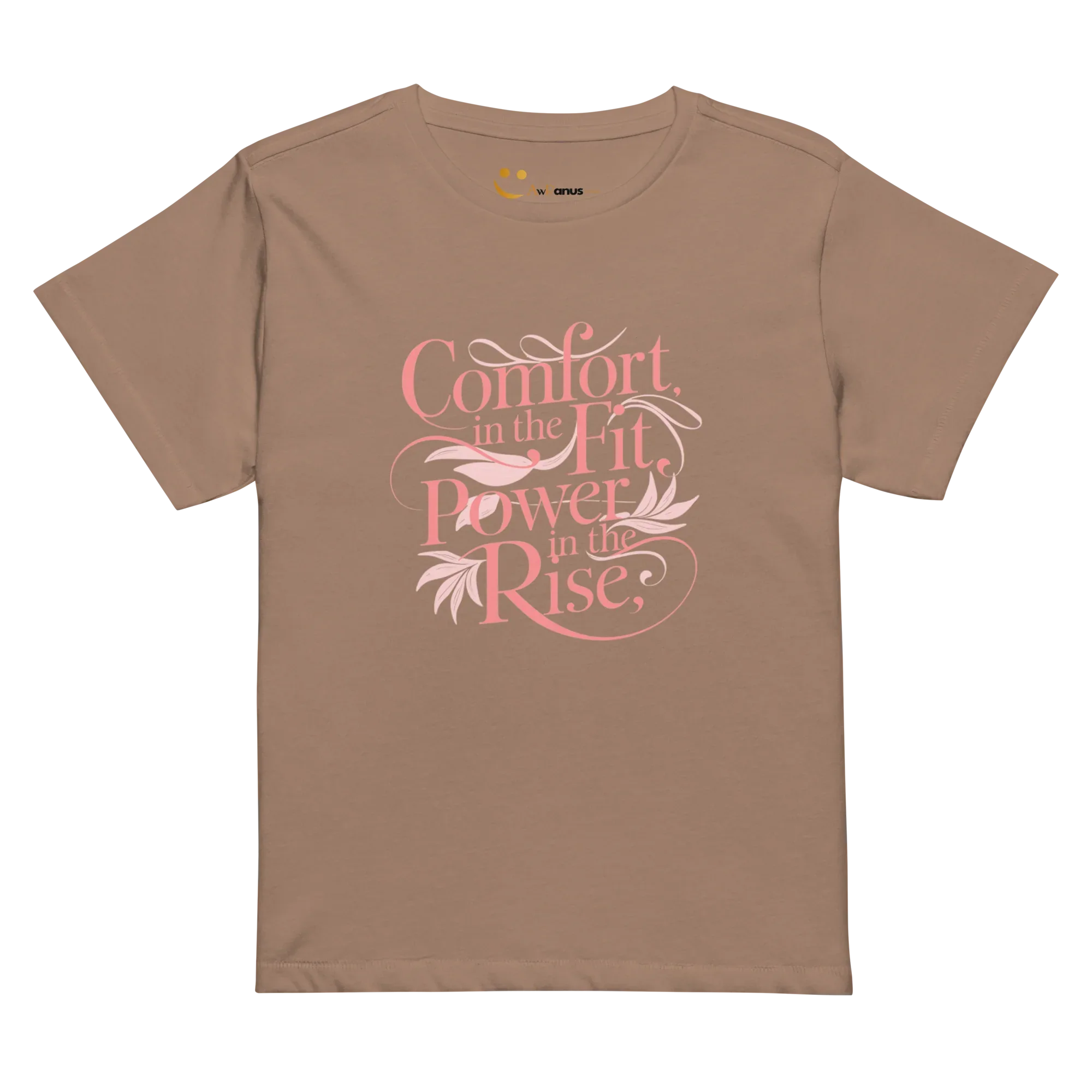 Women’s High-Waisted T-Shirt | Comfort In The Fit Power In The Rise - AwRans Clothing