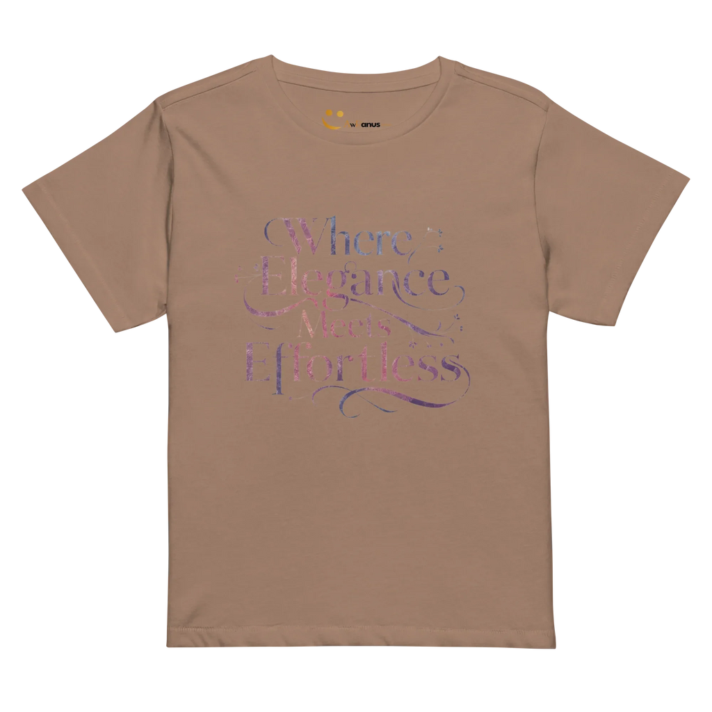 Women’s High-Waisted T-Shirt | Where Elegance Meets Effortless - AwRans Clothing