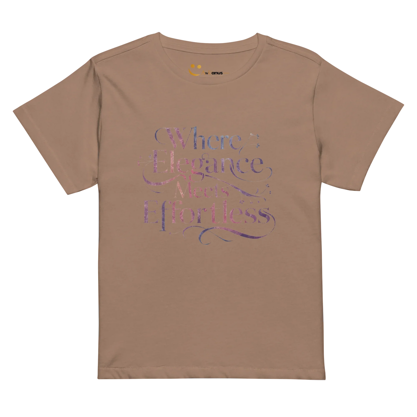 Women’s High-Waisted T-Shirt | Where Elegance Meets Effortless - AwRans Clothing