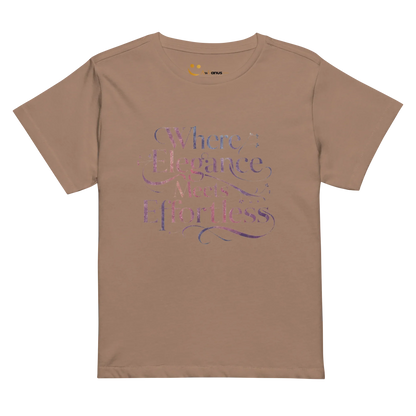 Women’s High-Waisted T-Shirt | Where Elegance Meets Effortless - AwRans Clothing