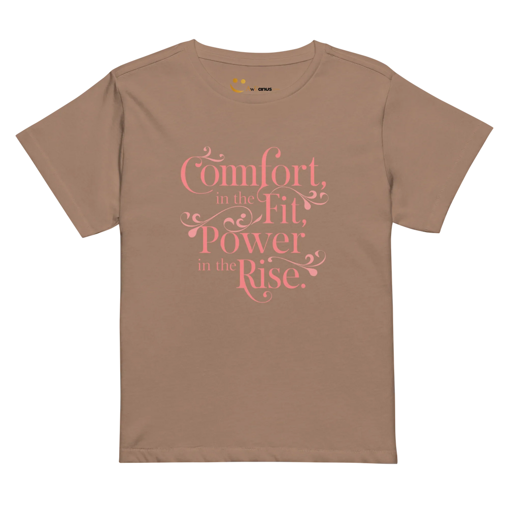 Women’s High-Waisted T-Shirt | Comfort In The Fit Power In The Rise - AwRans Clothing
