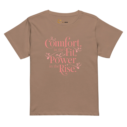 Women’s High-Waisted T-Shirt | Comfort In The Fit Power In The Rise - AwRans Clothing