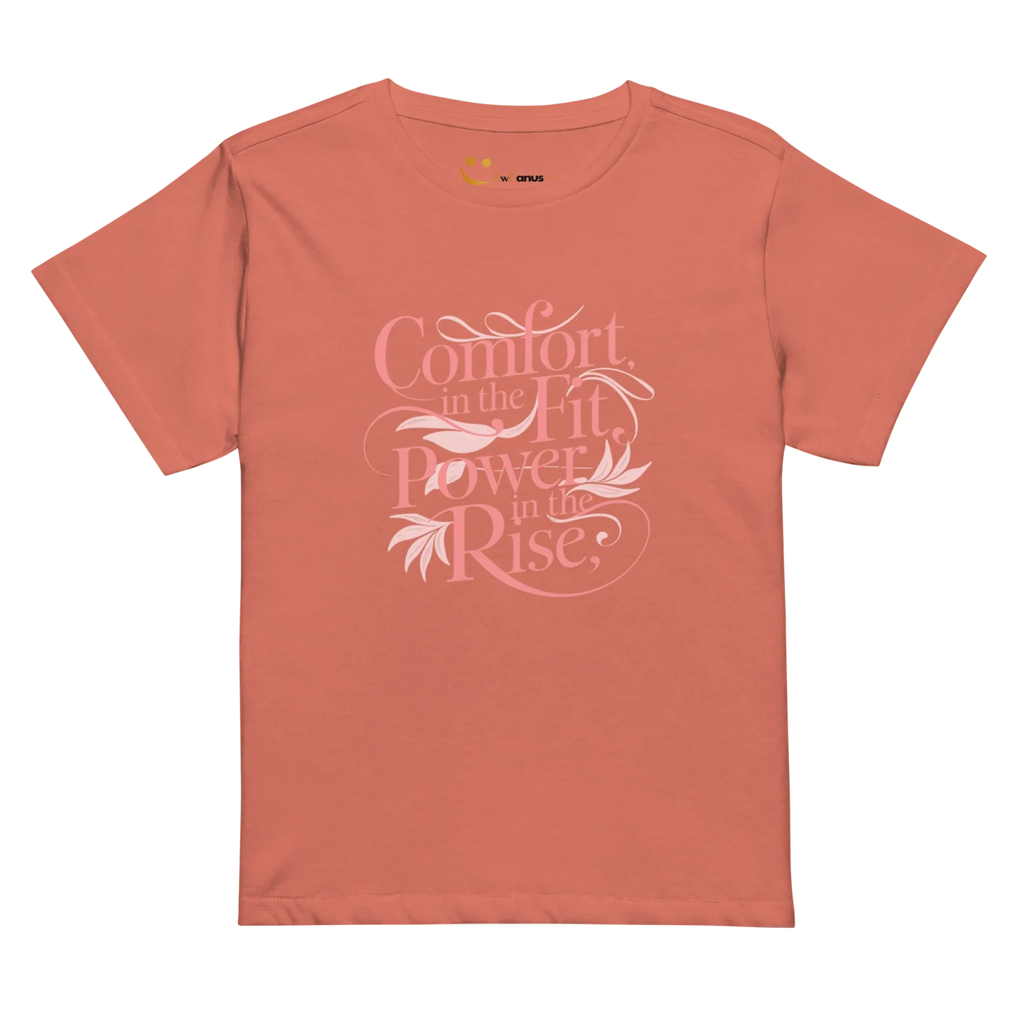 Women’s High-Waisted T-Shirt | Comfort In The Fit Power In The Rise - AwRans Clothing
