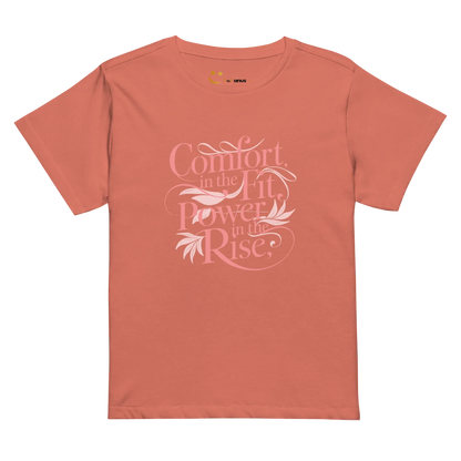Women’s High-Waisted T-Shirt | Comfort In The Fit Power In The Rise - AwRans Clothing