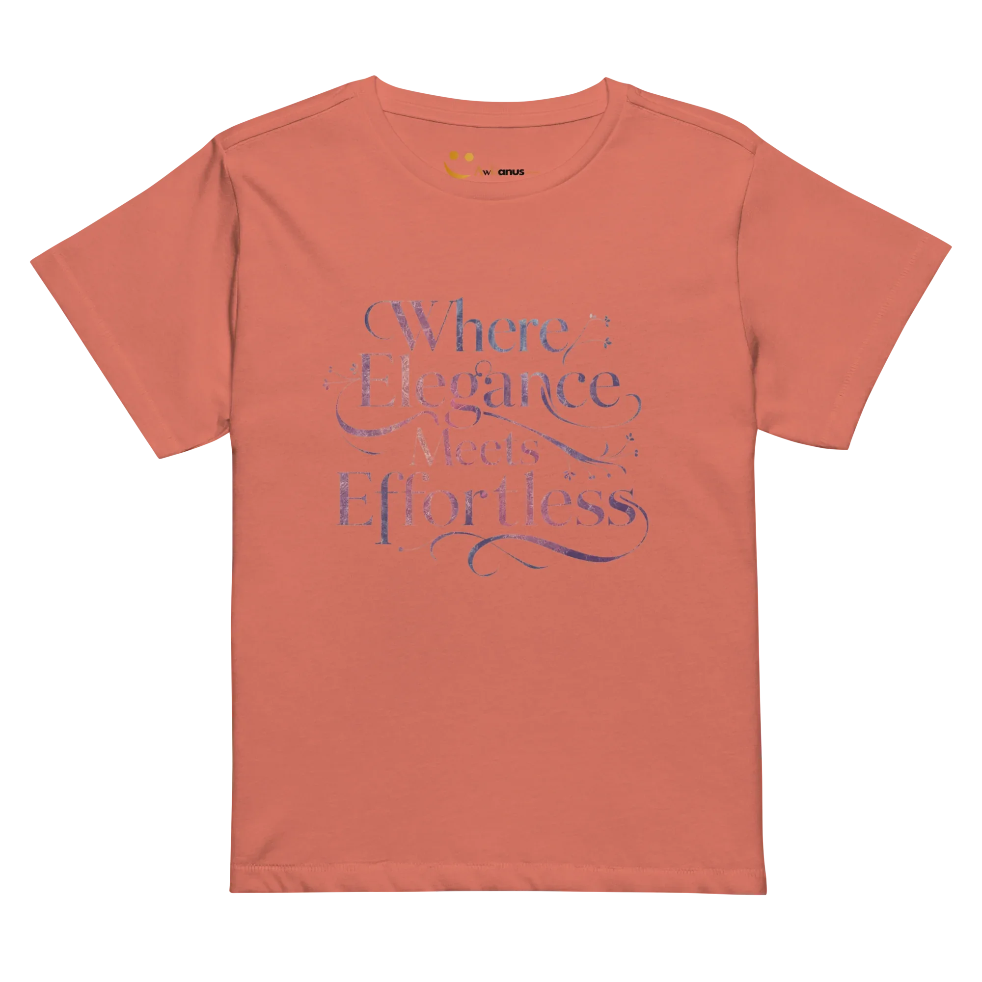 Women’s High-Waisted T-Shirt | Where Elegance Meets Effortless - AwRans Clothing