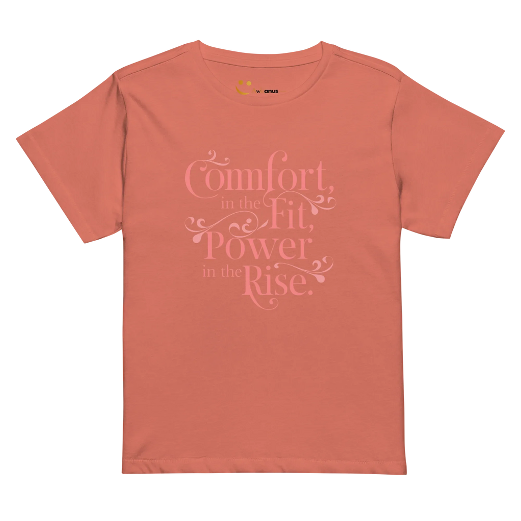 Women’s High-Waisted T-Shirt | Comfort In The Fit Power In The Rise - AwRans Clothing