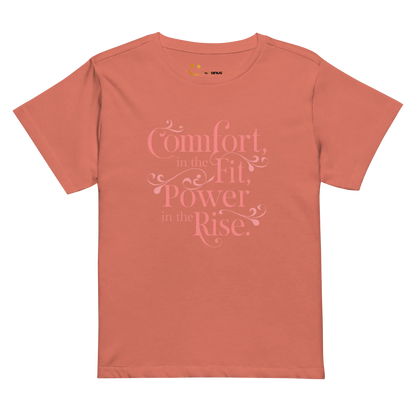 Women’s High-Waisted T-Shirt | Comfort In The Fit Power In The Rise - AwRans Clothing