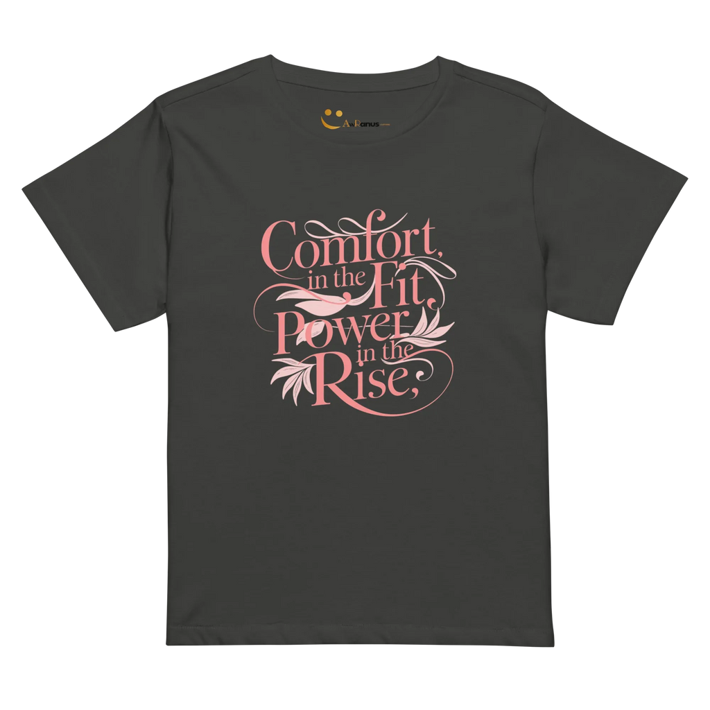 Women’s High-Waisted T-Shirt | Comfort In The Fit Power In The Rise - AwRans Clothing