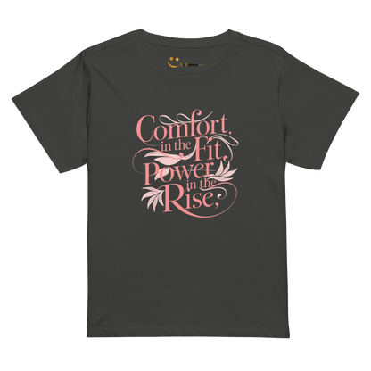 Women’s High-Waisted T-Shirt | Comfort In The Fit Power In The Rise - AwRans Clothing