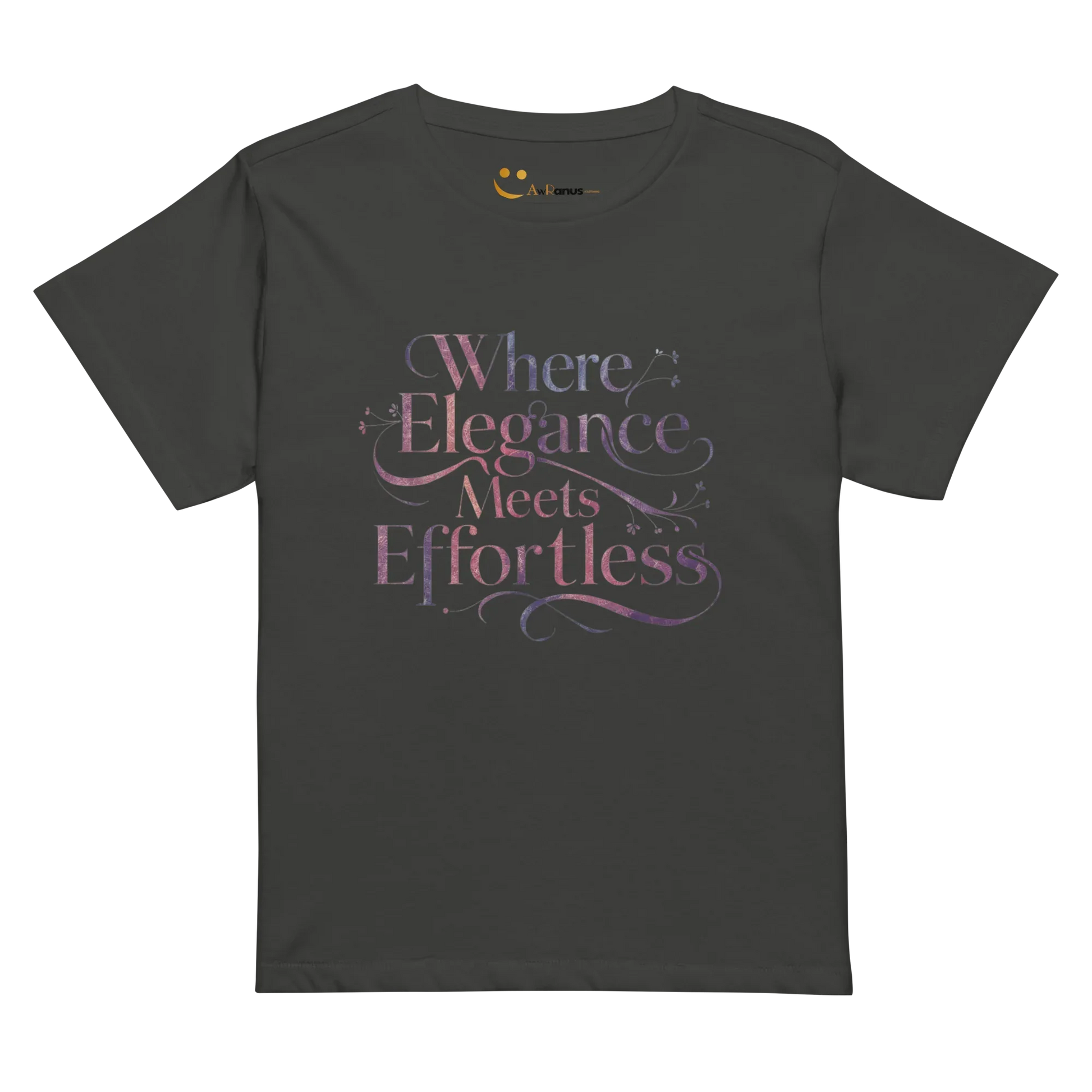 Women’s High-Waisted T-Shirt | Where Elegance Meets Effortless - AwRans Clothing