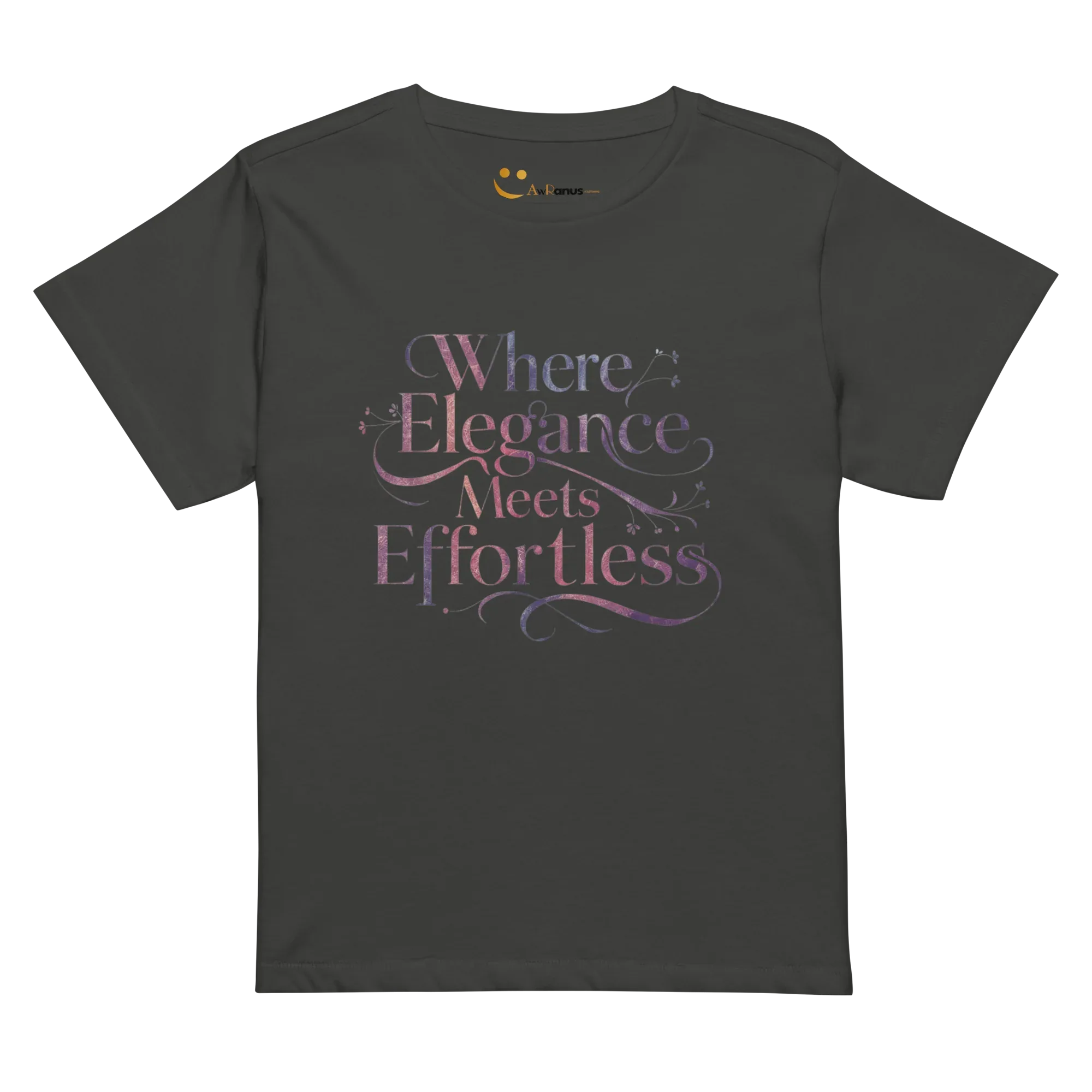Women’s High-Waisted T-Shirt | Where Elegance Meets Effortless - AwRans Clothing