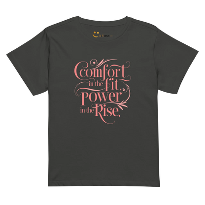 Women’s High-Waisted T-Shirt | Comfort In The Fit Poer In The Rise - AwRans Clothing