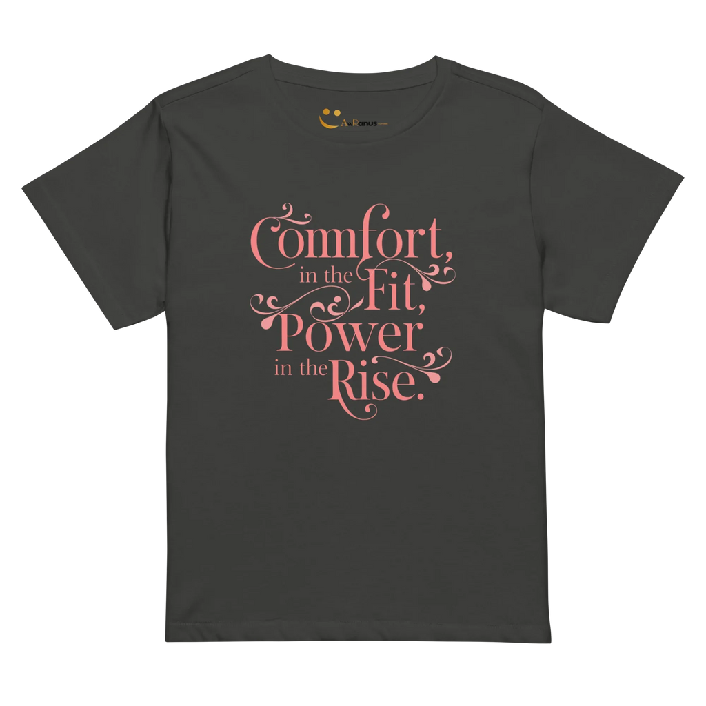 Women’s High-Waisted T-Shirt | Comfort In The Fit Power In The Rise - AwRans Clothing