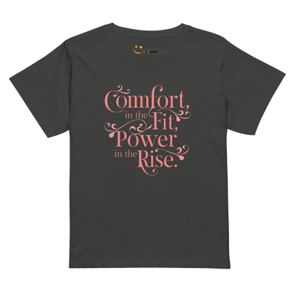 Women’s High-Waisted T-Shirt | Comfort In The Fit Power In The Rise - AwRans Clothing