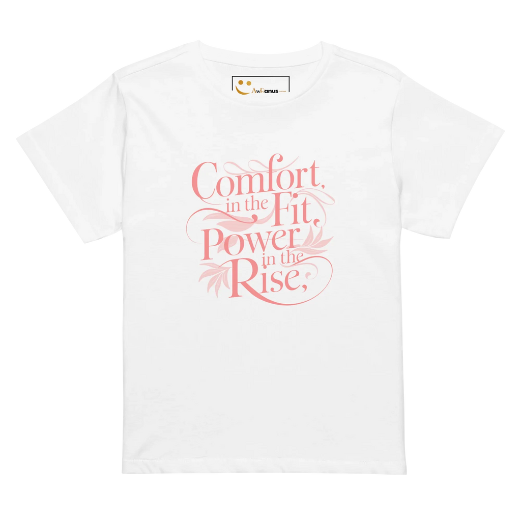Women’s High-Waisted T-Shirt | Comfort In The Fit Power In The Rise - AwRans Clothing