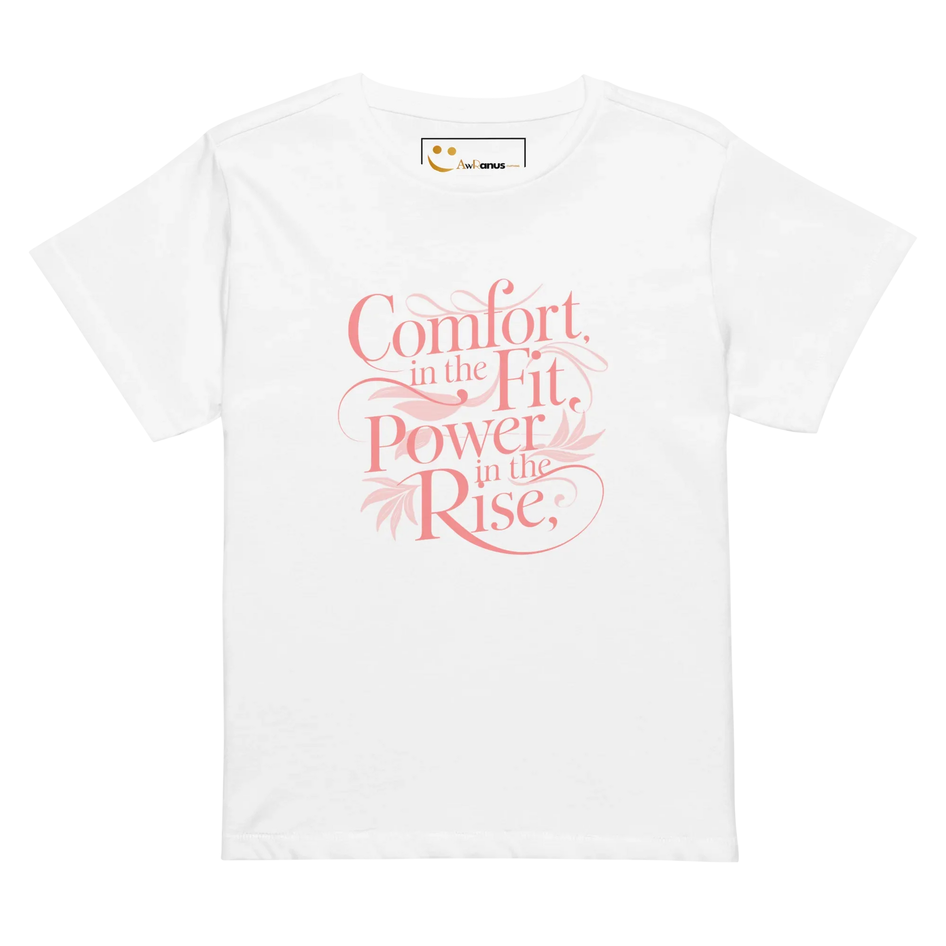 Women’s High-Waisted T-Shirt | Comfort In The Fit Power In The Rise - AwRans Clothing