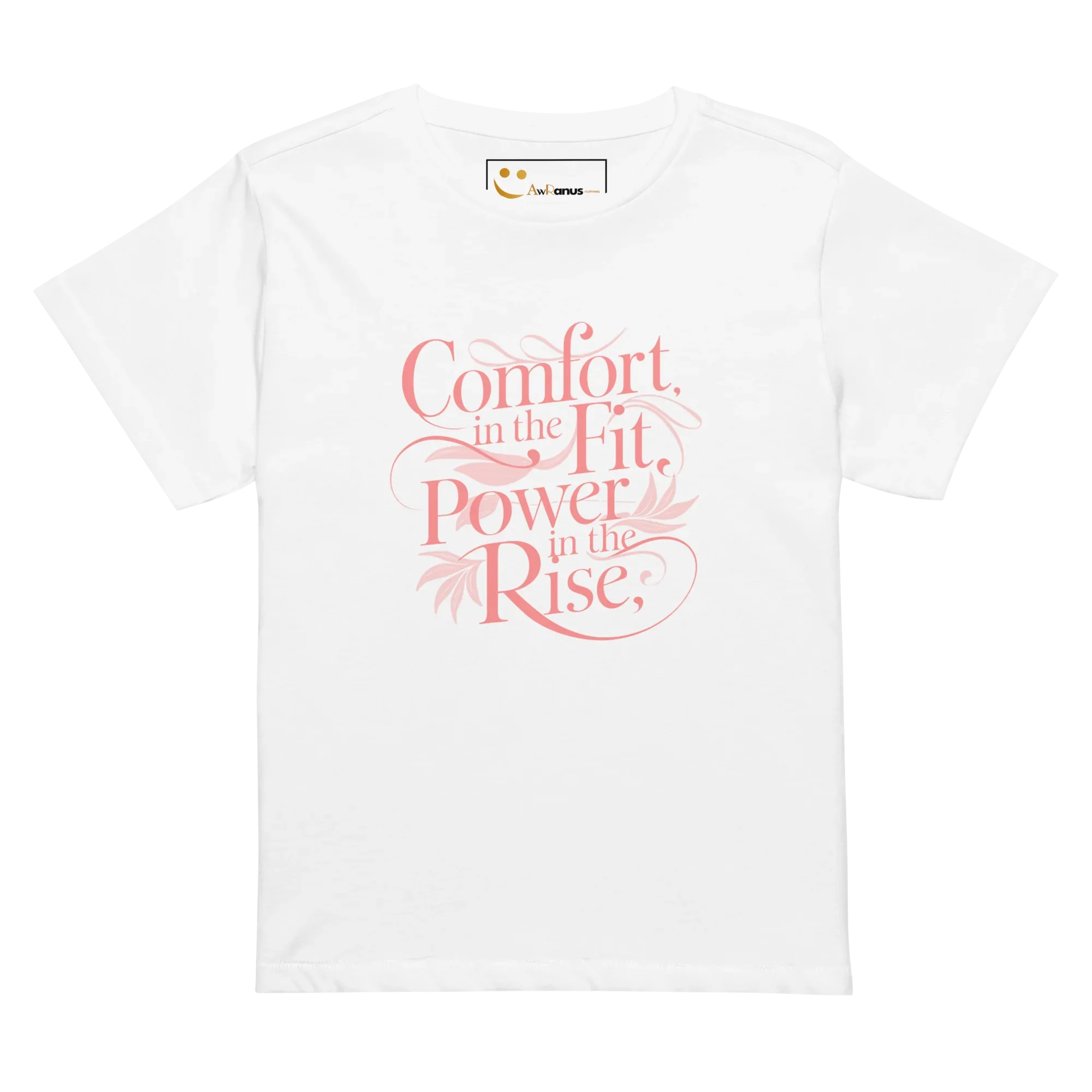 Women’s High-Waisted T-Shirt | Comfort In The Fit Power In The Rise - AwRans Clothing