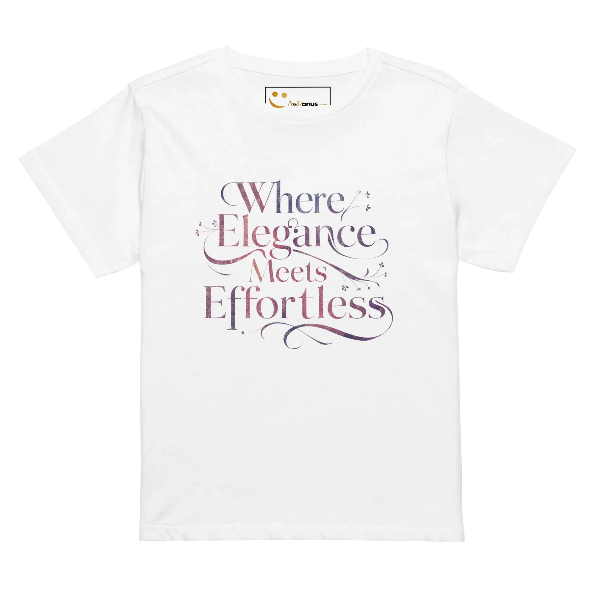Women’s High-Waisted T-Shirt | Where Elegance Meets Effortless - AwRans Clothing