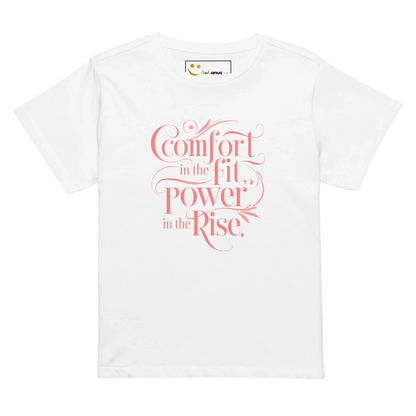 Women’s High-Waisted T-Shirt | Comfort In The Fit Poer In The Rise - AwRans Clothing