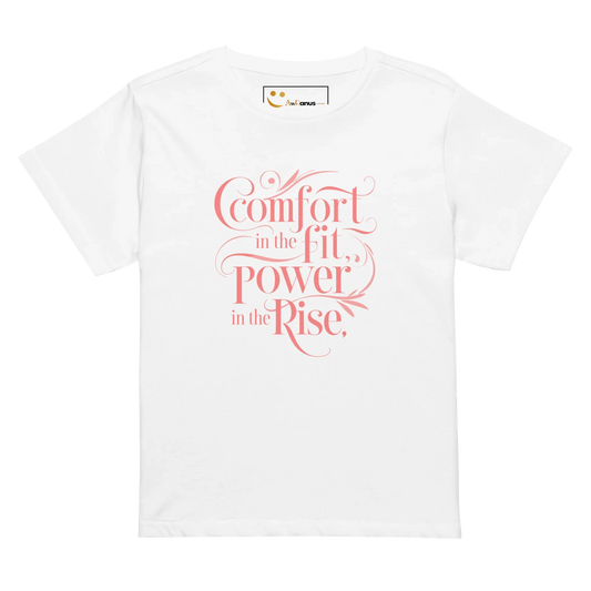 Women’s High-Waisted T-Shirt | Comfort In The Fit Poer In The Rise - AwRans Clothing