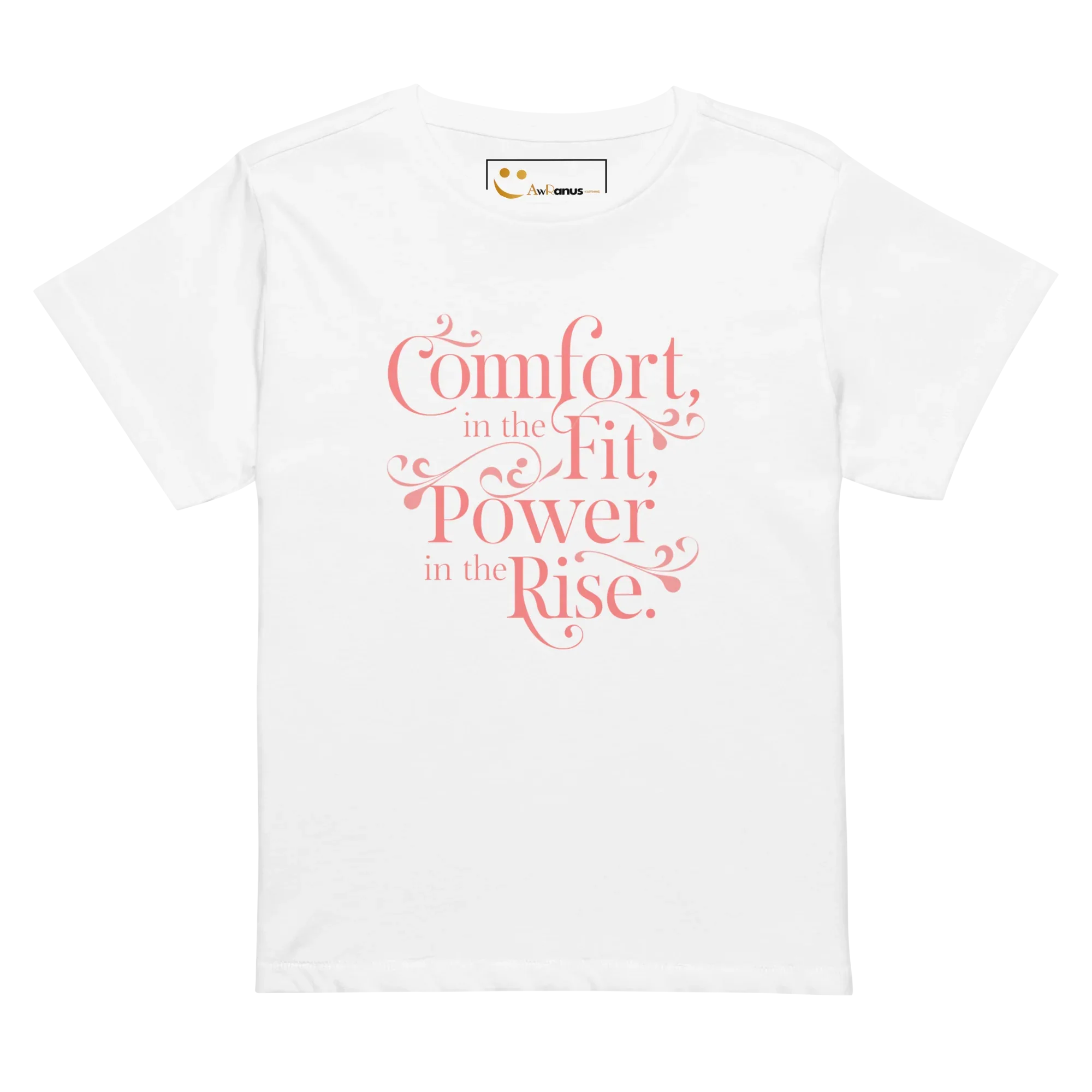 Women’s High-Waisted T-Shirt | Comfort In The Fit Power In The Rise - AwRans Clothing