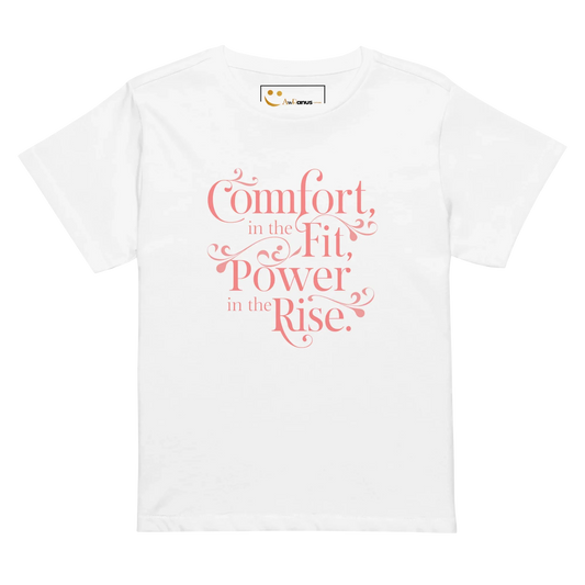 Women’s High-Waisted T-Shirt | Comfort In The Fit Power In The Rise - AwRans Clothing