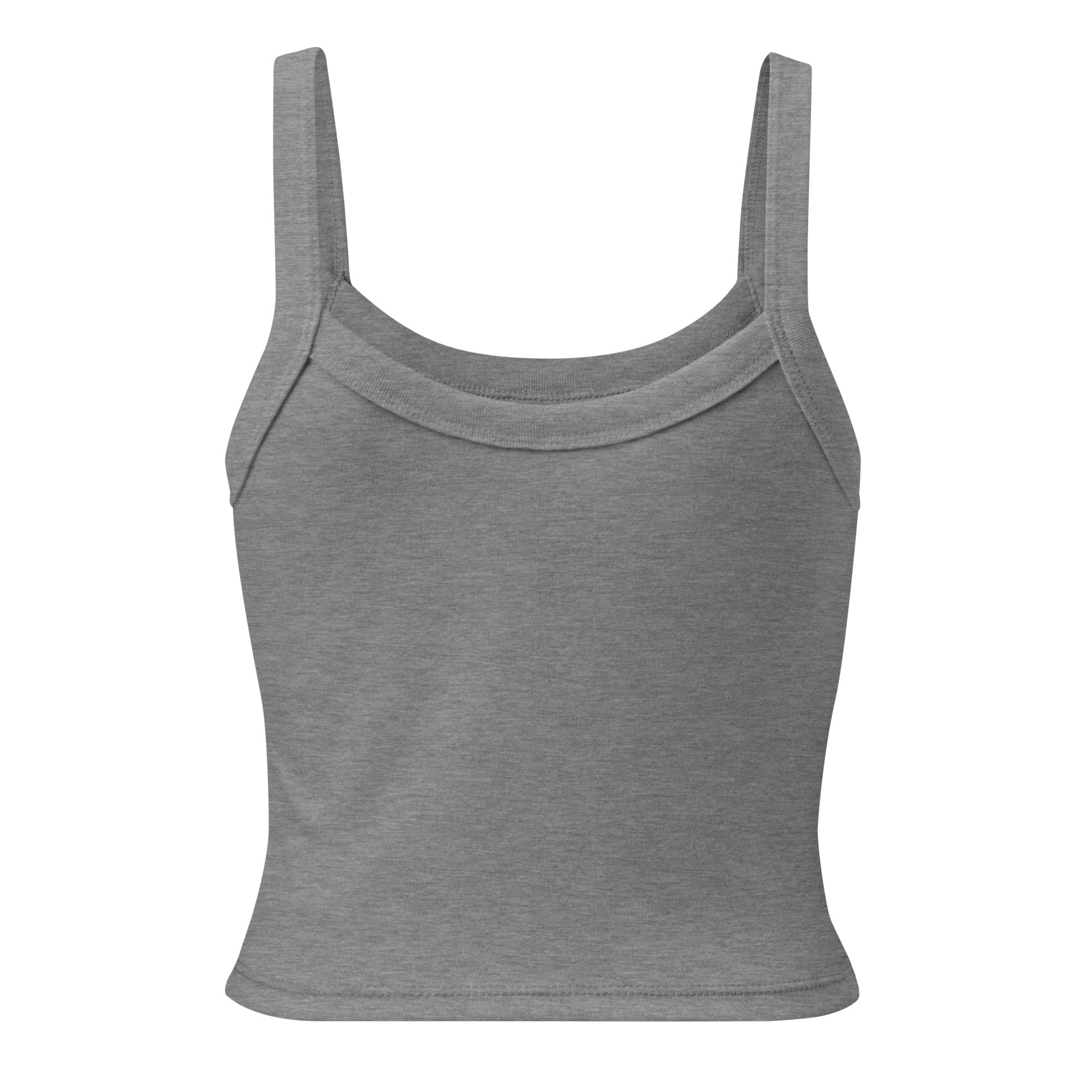 Women’s micro-rib tank top | Sleek Fit,Bold Spirit. micro-rib tank top AwRans Clothing womens-micro-rib-tank-top-athletic-heather-back-67ea76873001a