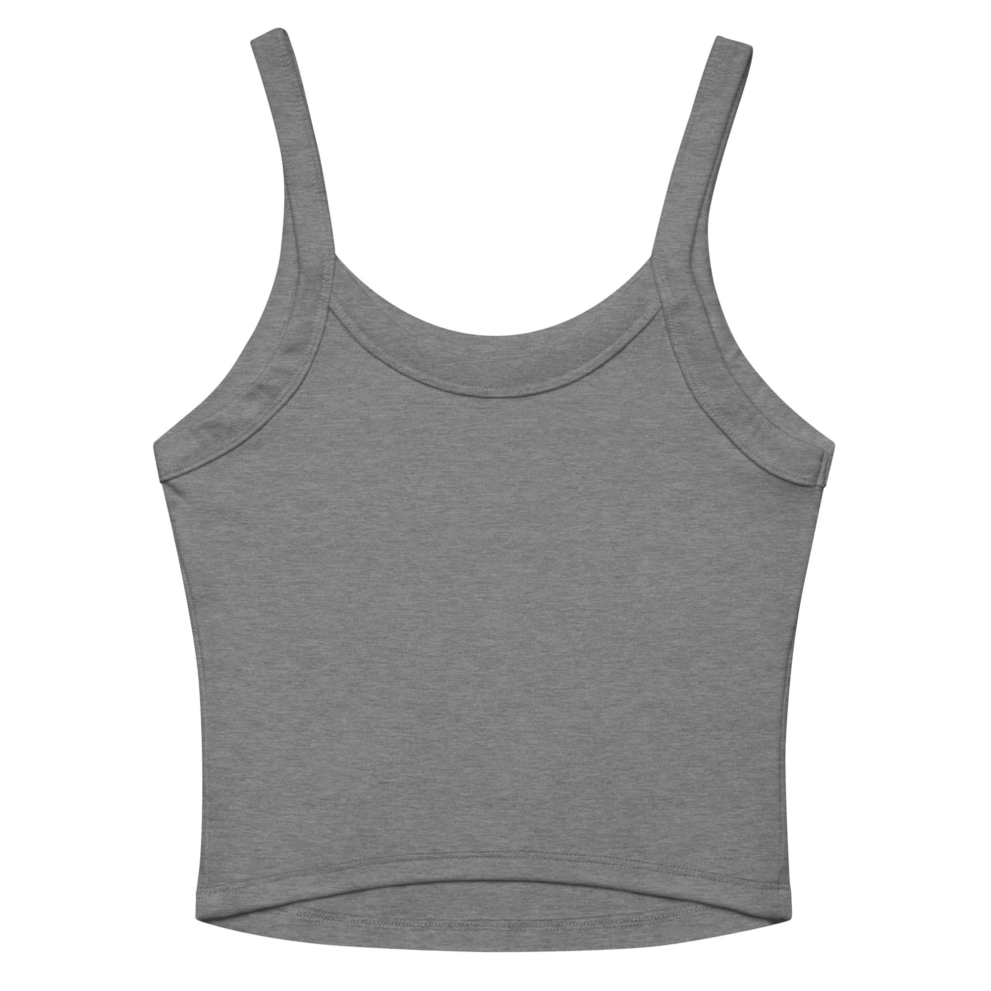 Women’s micro-rib tank top | Fitted To Perfection micro-rib tank top AwRans Clothing womens-micro-rib-tank-top-athletic-heather-back-67ea7a0ccc49f