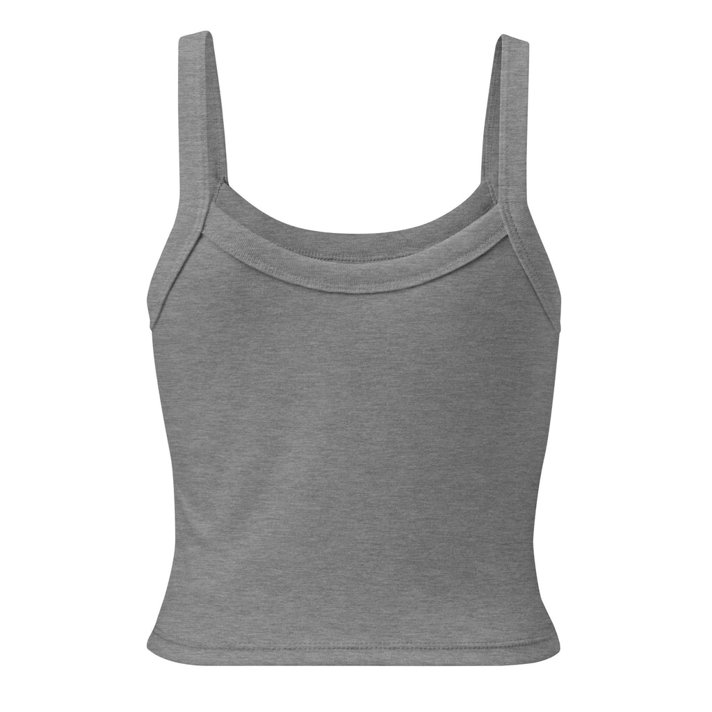 Women’s micro-rib tank top | Espresso Yourself micro-rib tank top AwRans Clothing womens-micro-rib-tank-top-athletic-heather-back-67ea7c7a0b58c