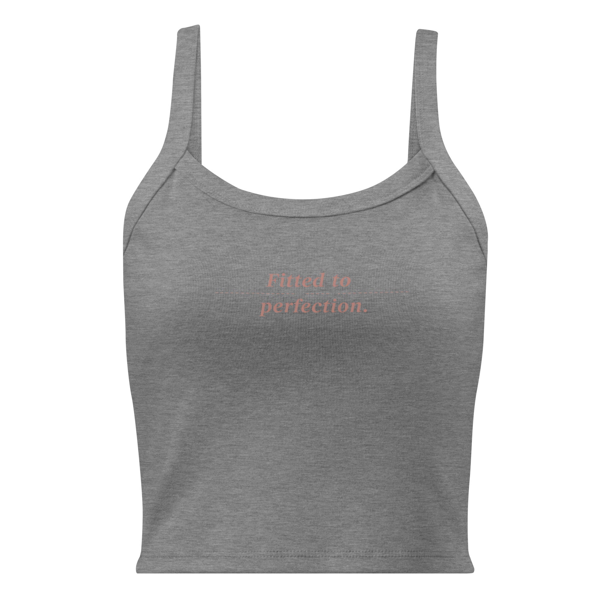 Women’s micro-rib tank top | Fitted To Perfection micro-rib tank top AwRans Clothing womens-micro-rib-tank-top-athletic-heather-front-67ea7a0cc5328
