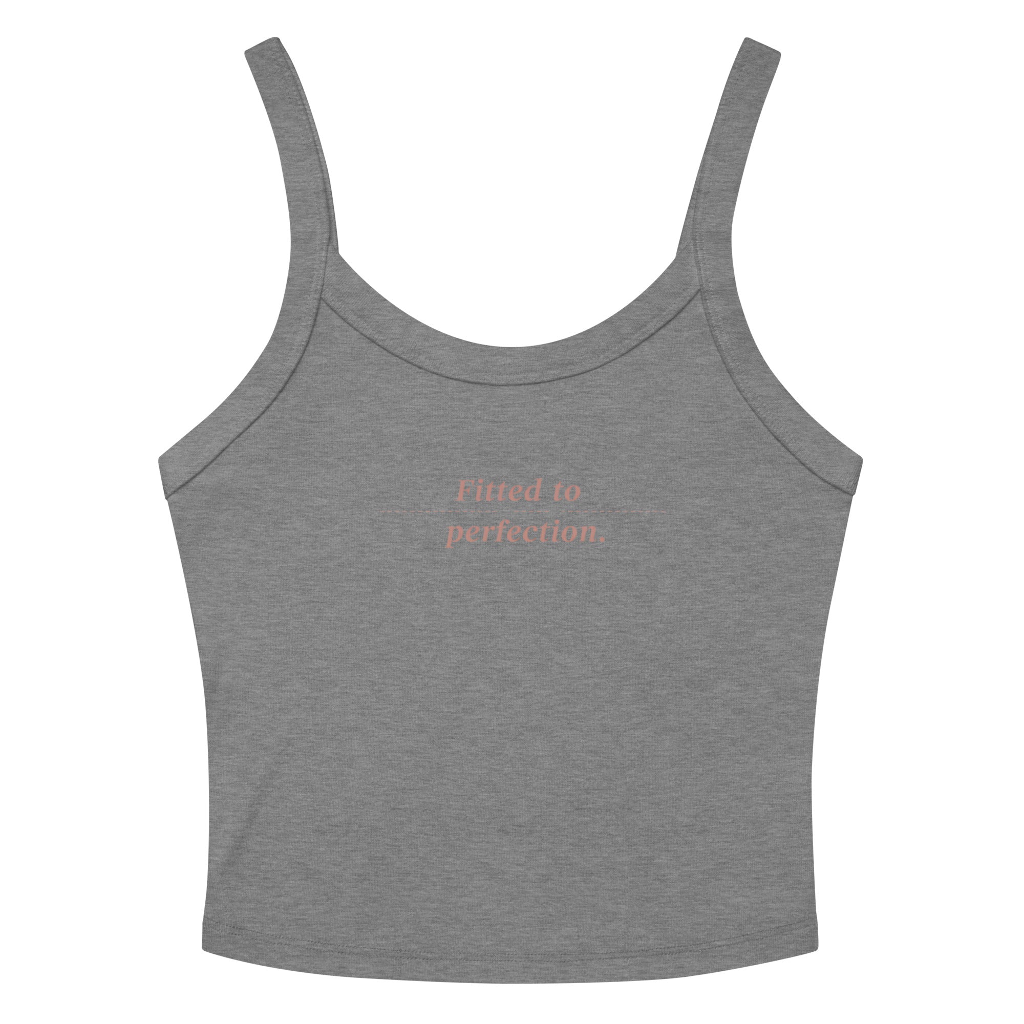 Women’s micro-rib tank top | Fitted To Perfection Athletic Heather micro-rib tank top AwRans Clothing womens-micro-rib-tank-top-athletic-heather-front-67ea7a0ccc21f