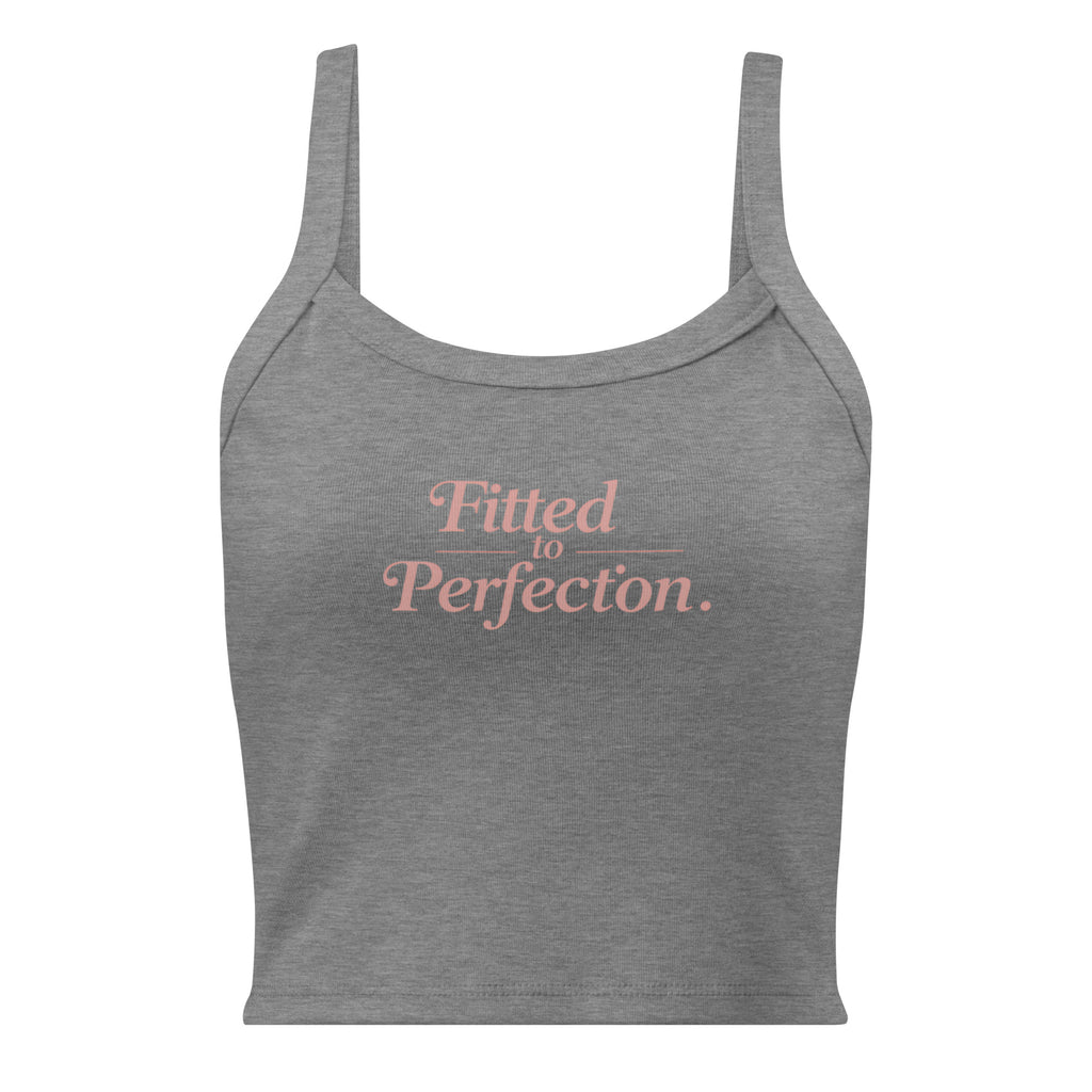 Women’s micro-rib tank top | Fitted To Perfection micro-rib tank top AwRans Clothing womens-micro-rib-tank-top-athletic-heather-front-67ea7f8e6351d