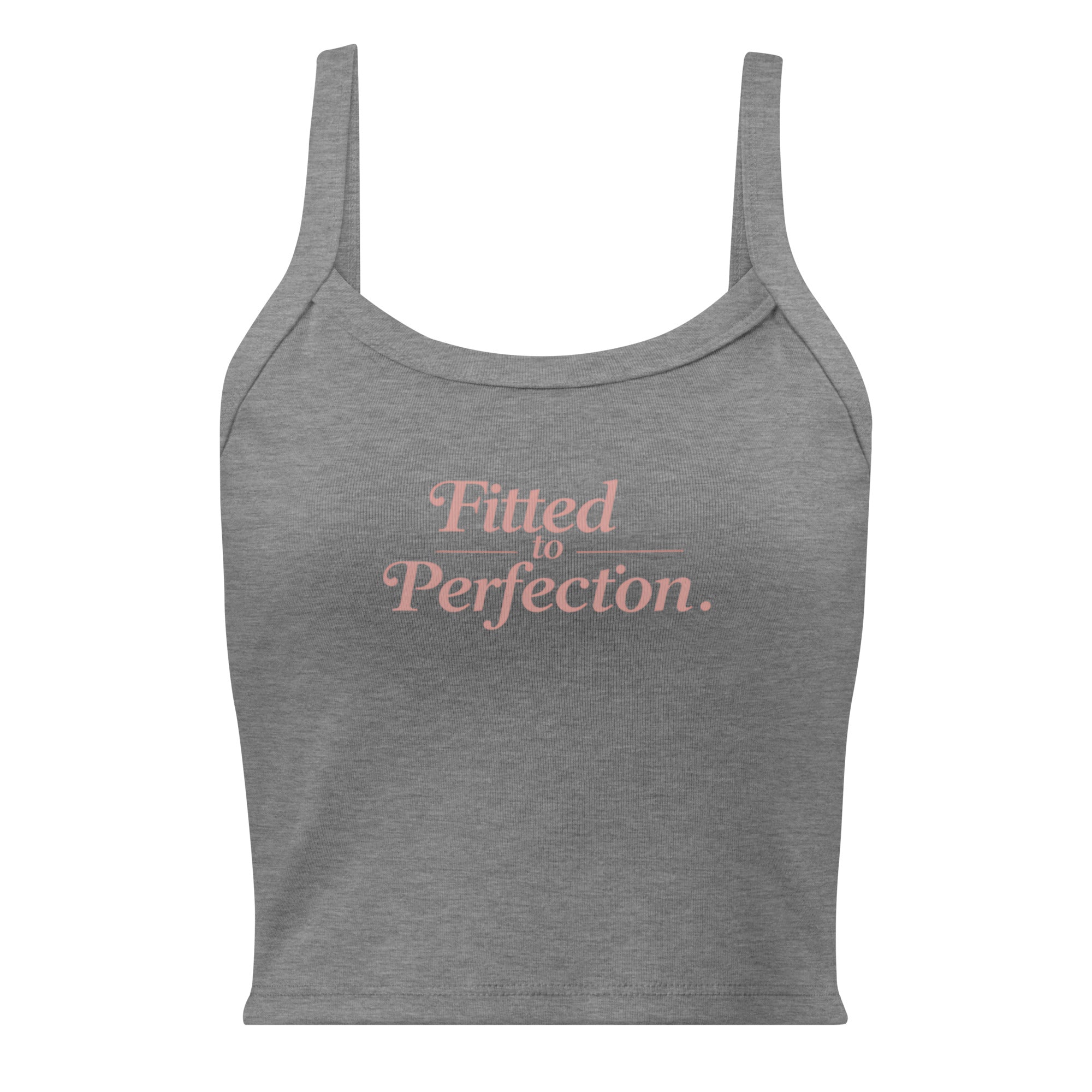 Women’s micro-rib tank top | Fitted To Perfection micro-rib tank top AwRans Clothing womens-micro-rib-tank-top-athletic-heather-front-67ea7f8e6351d