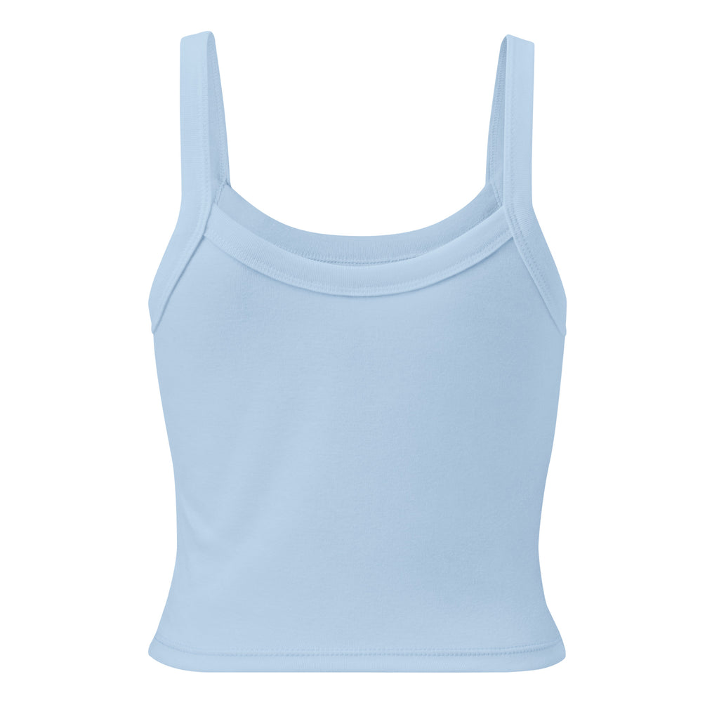 Women’s micro-rib tank top | Flow,Flex,Flaunt. micro-rib tank top AwRans Clothing womens-micro-rib-tank-top-solid-baby-blue-blend-back-67ea7aa857b9c