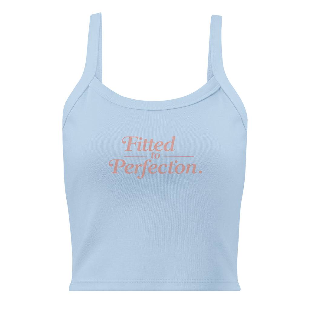 Women’s micro-rib tank top | Fitted To Perfection micro-rib tank top AwRans Clothing womens-micro-rib-tank-top-solid-baby-blue-blend-front-67ea7f8e65a14