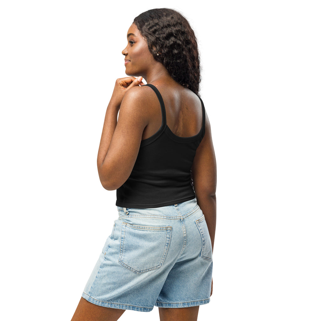 Women’s micro-rib tank top | Sculpted In Softness micro-rib tank top AwRans Clothing womens-micro-rib-tank-top-solid-black-blend-left-back-67ea7db42815f