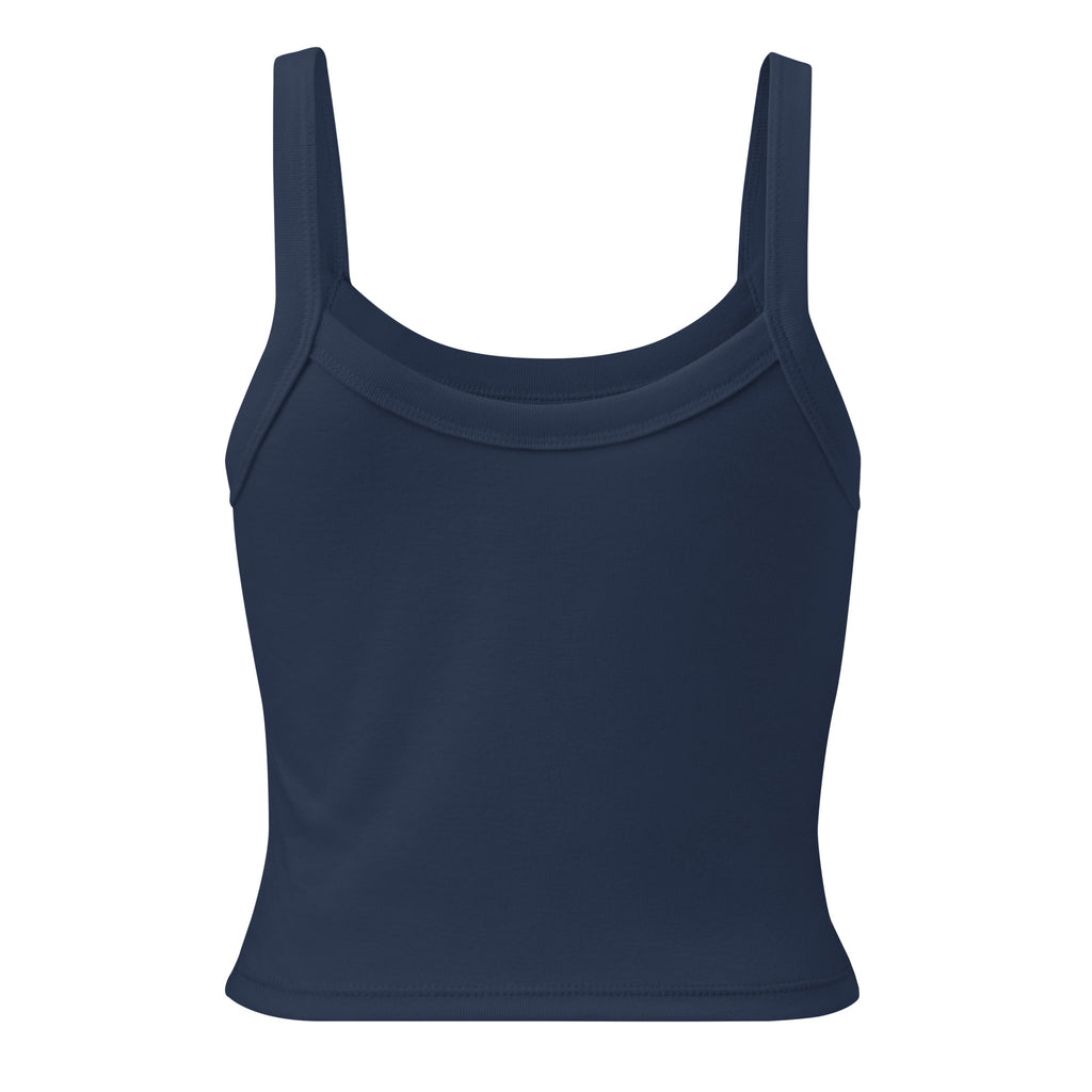 Women’s micro-rib tank top | Move Freely,Shine Bright micro-rib tank top AwRans Clothing womens-micro-rib-tank-top-solid-navy-blend-back-67ea78575607e
