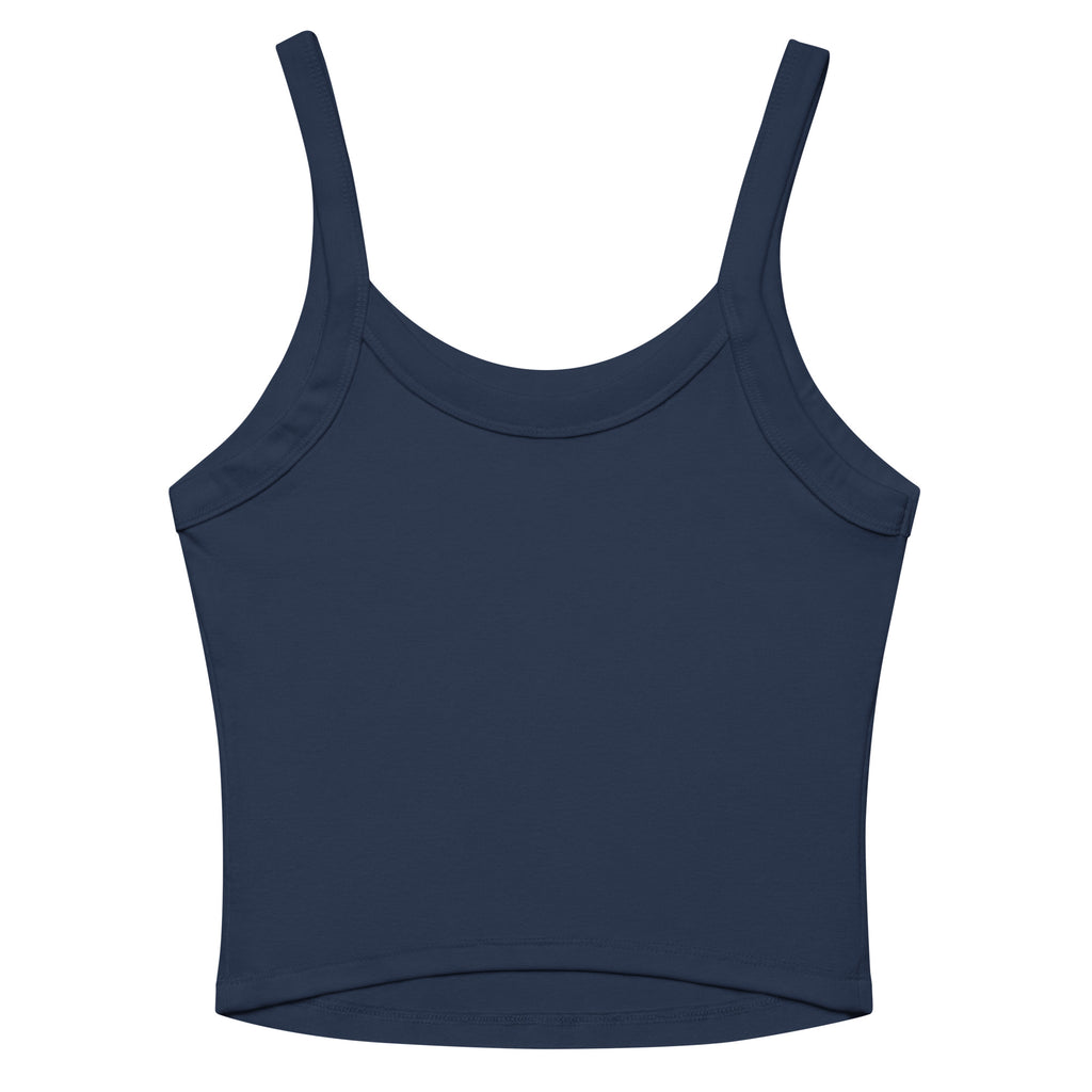 Women’s micro-rib tank top | Fitted To Perfection micro-rib tank top AwRans Clothing womens-micro-rib-tank-top-solid-navy-blend-back-67ea7a0ccc043